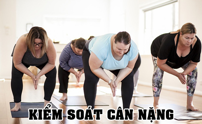 Yoga giúp kiểm soát cân nặng